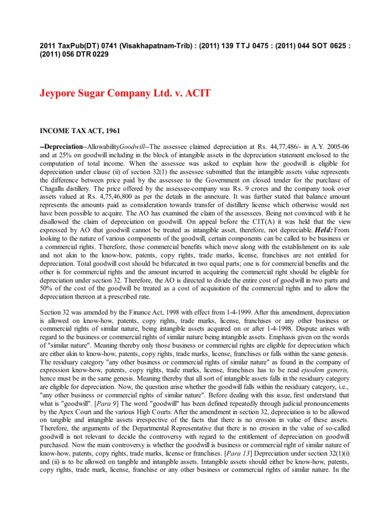 2011-139-ttj-0475-jeypore-sugar-company-ltd-goodwill