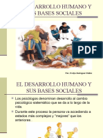 EL DESARROLLO HUMANO Y SUS BASES SOCIALES-semana5