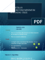 Dijkstra'S Algorithm Minimum Spanning Tree