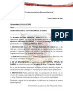 Fundada El 31 de Enero 2001: "Año Del Fortalecimiento de La Soberanía Nacional"