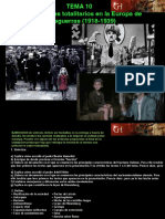 Los Regímenes Totalitarios en La Europa de Entreguerras (1918-1939)