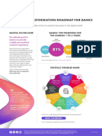 Brochure - Digital Transformation Roadmap For Banks Infographic