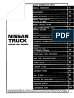 Nissan Truck D21 Service Manual 97