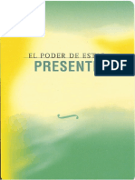 El Poder Del Ahora Cartas PDF - PDF Versión 1