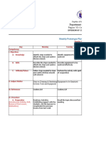 Department of Education: Weekly Prototype Plan For Grade 7 COOKERY