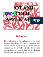 Hot and Cold Applications Fundamentals of Nursing