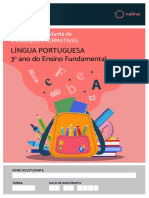 Avalia e Aprende - Atividades de Língua Portuguesa para o 3o ano