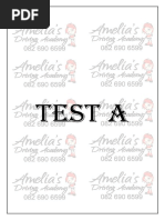 Code 10+14 Learners licence test 4 answers | PDF | Traffic ...