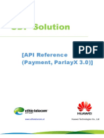 Annex 5.22 SDP Solution API Reference (Payment, ParlayX 3.0)