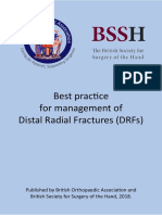 Best Practice For Management of Distal Radial Fractures