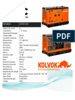 Kolvok 12kVA Diesel GSS14D