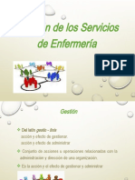 Gestión de Los Servicios de Enfermería