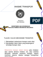 MEKANISME TRANSPOR Kuliah Farmasi