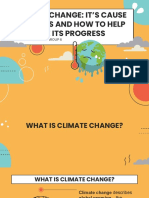 Climate Change - Its Cause Effects and How To Help Mitigate Its Progress