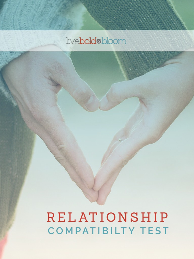 Relationship Compatibility Test - Final | Download Free PDF ...