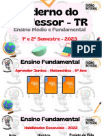 Caderno do Professor - TR Ensino Médio e Fundamental