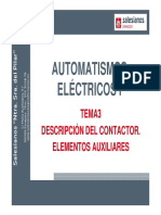 Automatismos Eléctricos I Tema 8