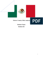 Mexico Country Risk Analysis Student Name: Student ID