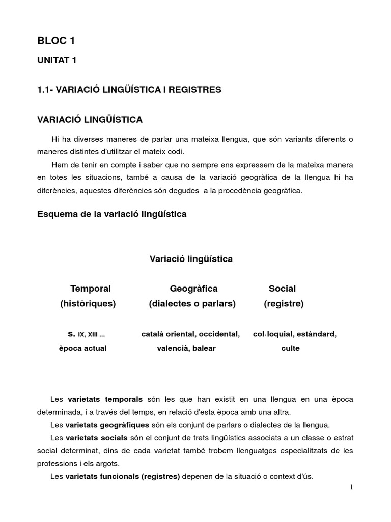 Unitat 1 C2 PDF | PDF
