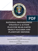 2023 NSTC National Preparedness Strategy and Action Plan For Near Earth Object Hazards and Planetary Defense