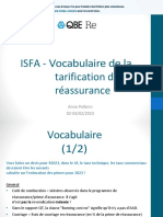 ISFA - Vocabulaire de La Tarification de La Réassurance: Anne Pellerin 02-03/02/2023