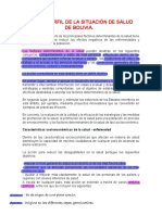 Factores determinantes de la salud en Bolivia