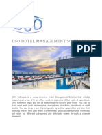 Dso Hotel Management Software Brouchure