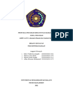 Program Kreativitas Mahasiswa (Akru Layu) - KEL 4