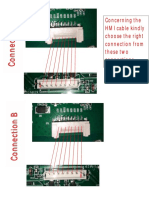 Concerning The HMI Cable Kindly Choose The Right Connection From These Two Connections