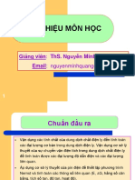 Giới Thiệu Môn Học: Giảng Viên: Ths. Nguyễn Minh Quang Email: Nguyenminhquang@Iuh.Edu.Vn