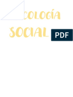 Psicología: Social