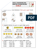 2.sinif Matematik Kesirler Etkinlik Sayfasi