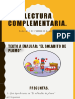 Lectura Complementaria.: Paralelo de Primeros Básicos