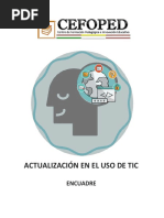 Actualización en El Uso de Tic: Encuadre