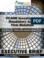 Sept 2011: PCAOB Investigates Mandatory Audit Firm Rotation