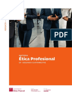 Ética Profesional: Materia