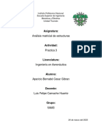 Análisis Matricial de Estructuras: Asignatura