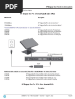 Quickspecs: HP Engage One Pro Advance Hubs & Cable Amos