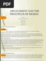 Art, Element and The Principles of Design: Carmen Rose Castromayor Daisy Castor Angeline Casipe Jade Casiple Keeneat Cerbo