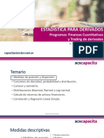 Estadística para Derivados: Programas: Finanzas Cuantitativas y Trading de Derivados