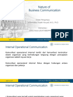 Tugas Komunikasi Bisnis - Business Communication