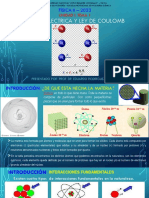 Carga eléctrica y ley de Coulomb