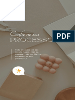 Confie no seu processo