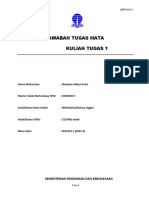 Maulana Aditya Putra (044630457) Tugas 1 Bahasa Inggris