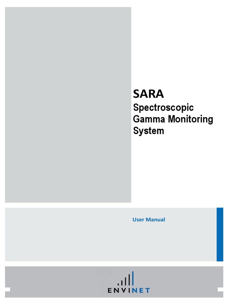SARA UserManual 2 6rev0 | PDF | Nuclear Physics | Radioactivity