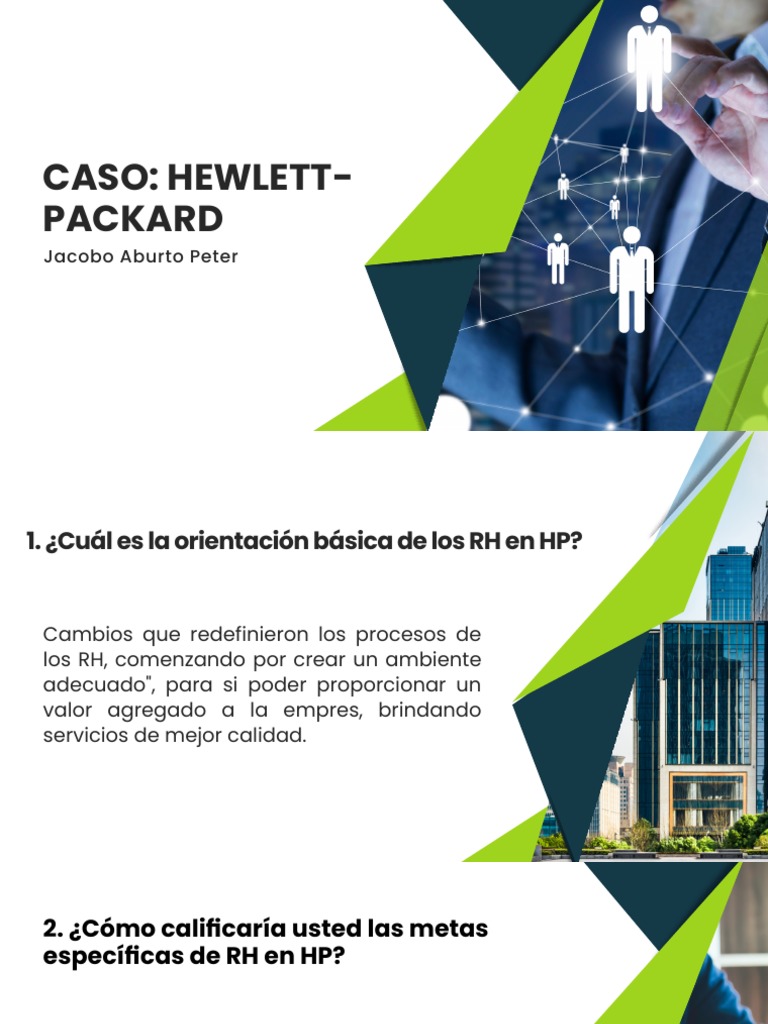 Caso Hewlett Packard PDF