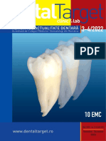 Acreditată de L U I G e L o C R o Li C I D e M Stomatologi Din România