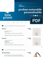 Bine Primit - Viitor Plus - Produse Sustenabile - Martie 2023