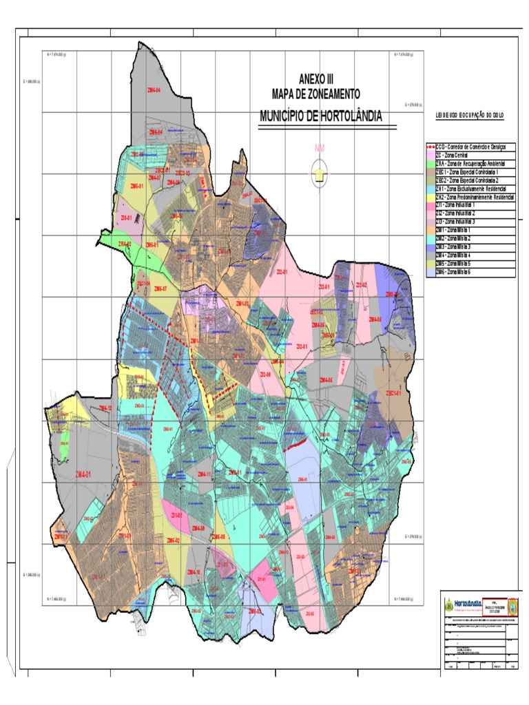 Município de Hortolândia: Anexo Iii Mapa de Zoneamento | PDF
