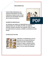 Alimentacion Mesoamericana